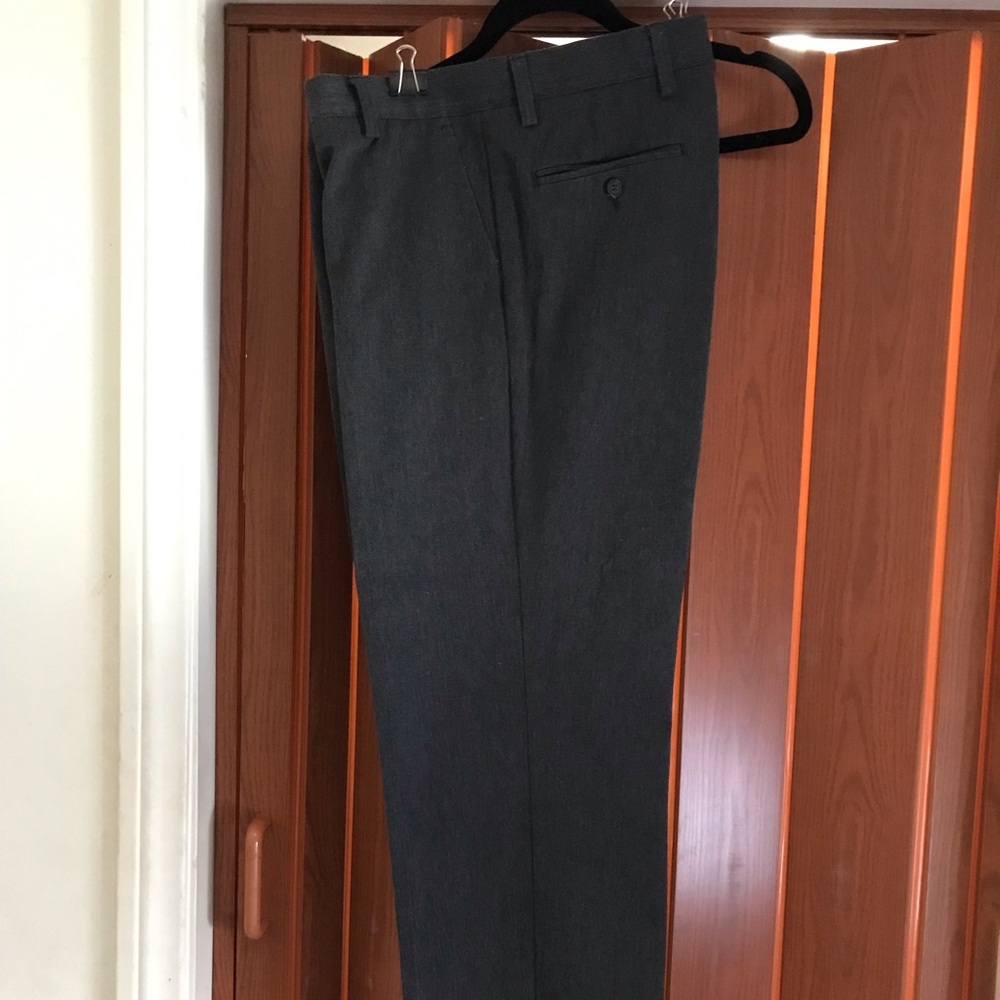 Gray Dockers Relaxed Fit Pants 33X32